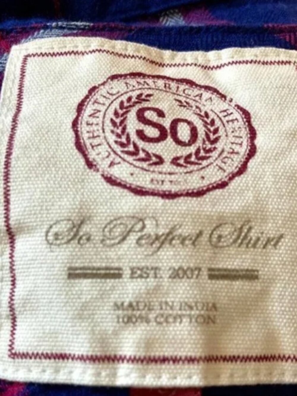 SO Perfect Shirt Extra Small NEW - Picture 3 of 6
